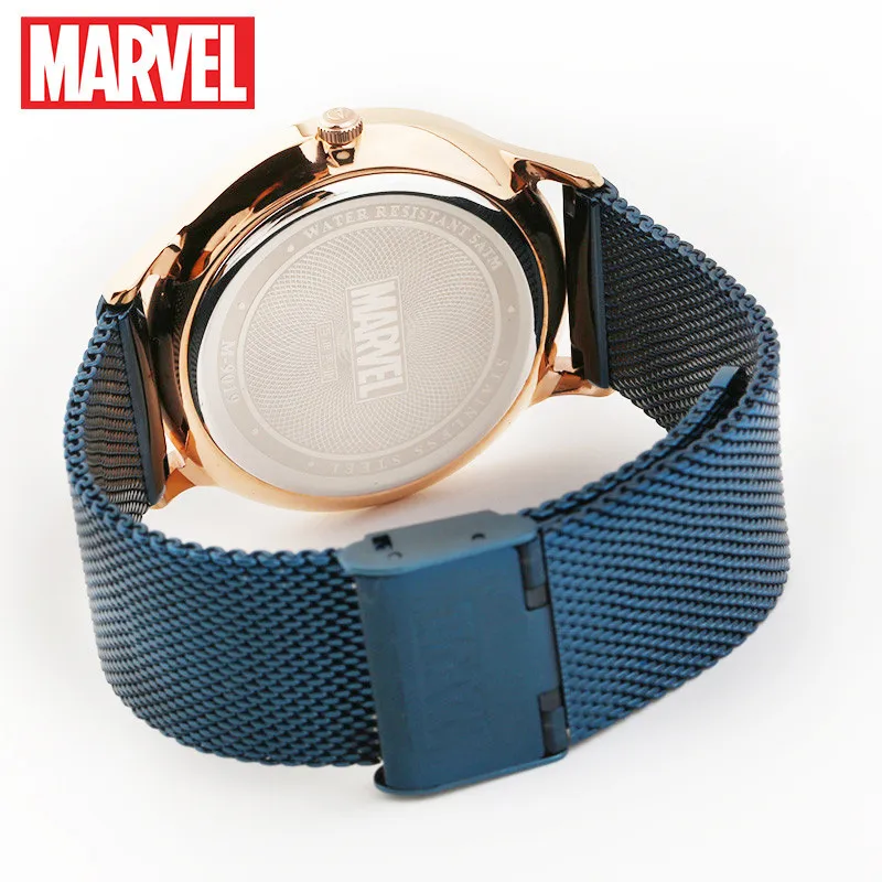 Мужские часы MARVEL роскошные Капитан Америка мужские для мальчиков модные