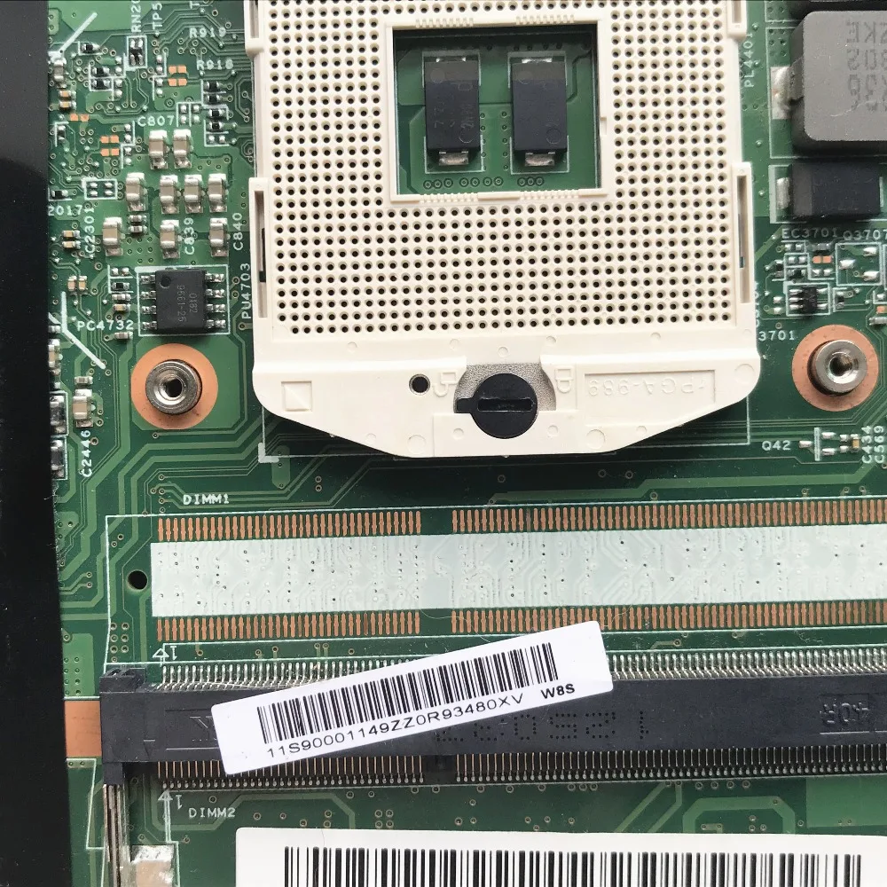 Reboto высококачественный ПК для lenovo G580 LG4858L материнская плата для ноутбука PGA989 HM70 48.4WQ02.011 11S90001149 90001149 мб Протестировано