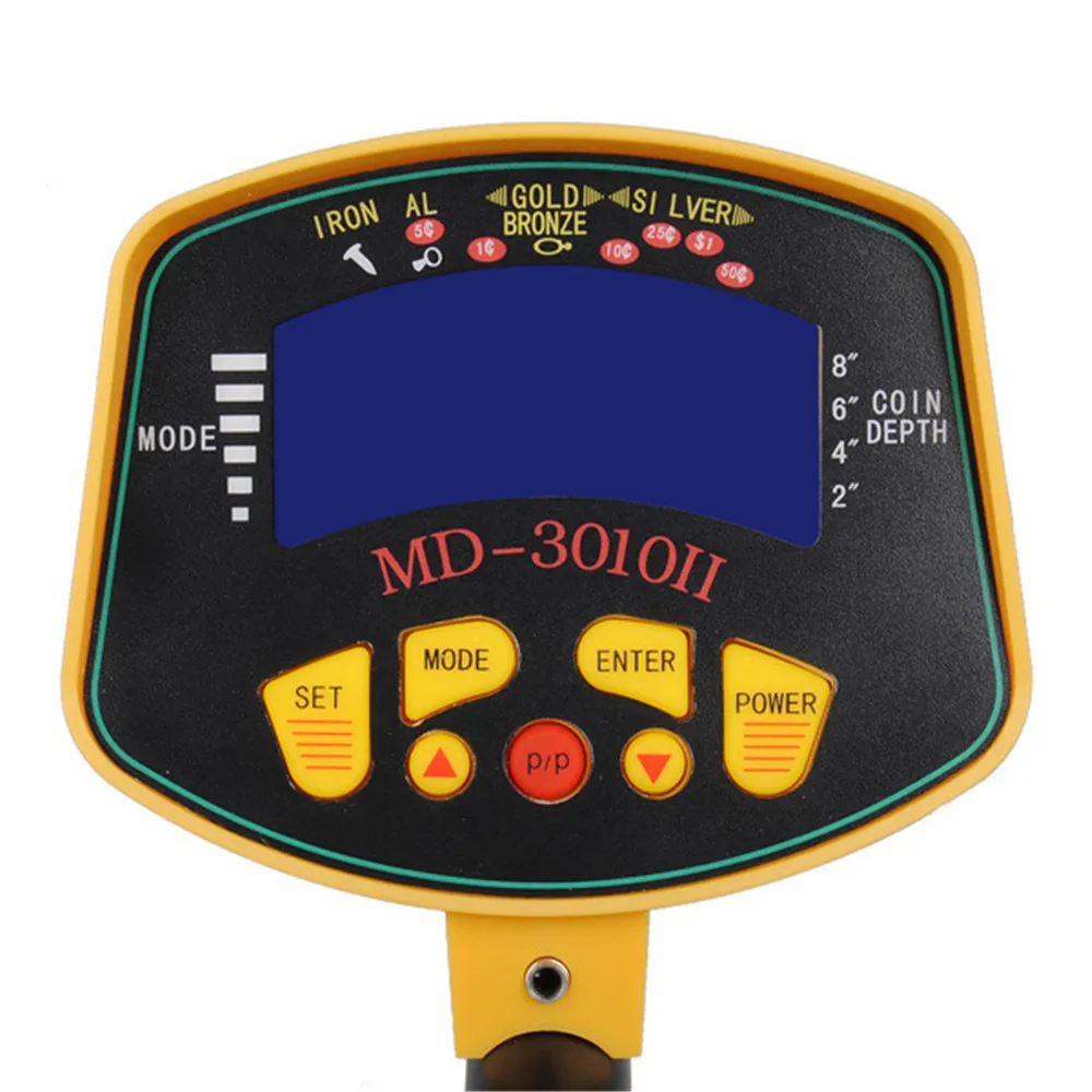 MD-3010II Профессиональный металлоискатель Подземный детектор Самородок искатель MD 3010ii детектор золота Охотник за сокровищами