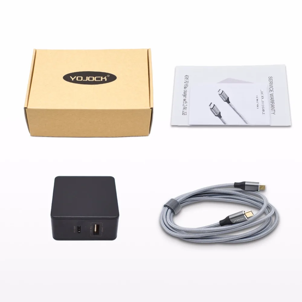 USB C зарядное устройство 57 Вт Power Delivery Quick Charge 2.4A 3 0 дорожные сумки для мобильных
