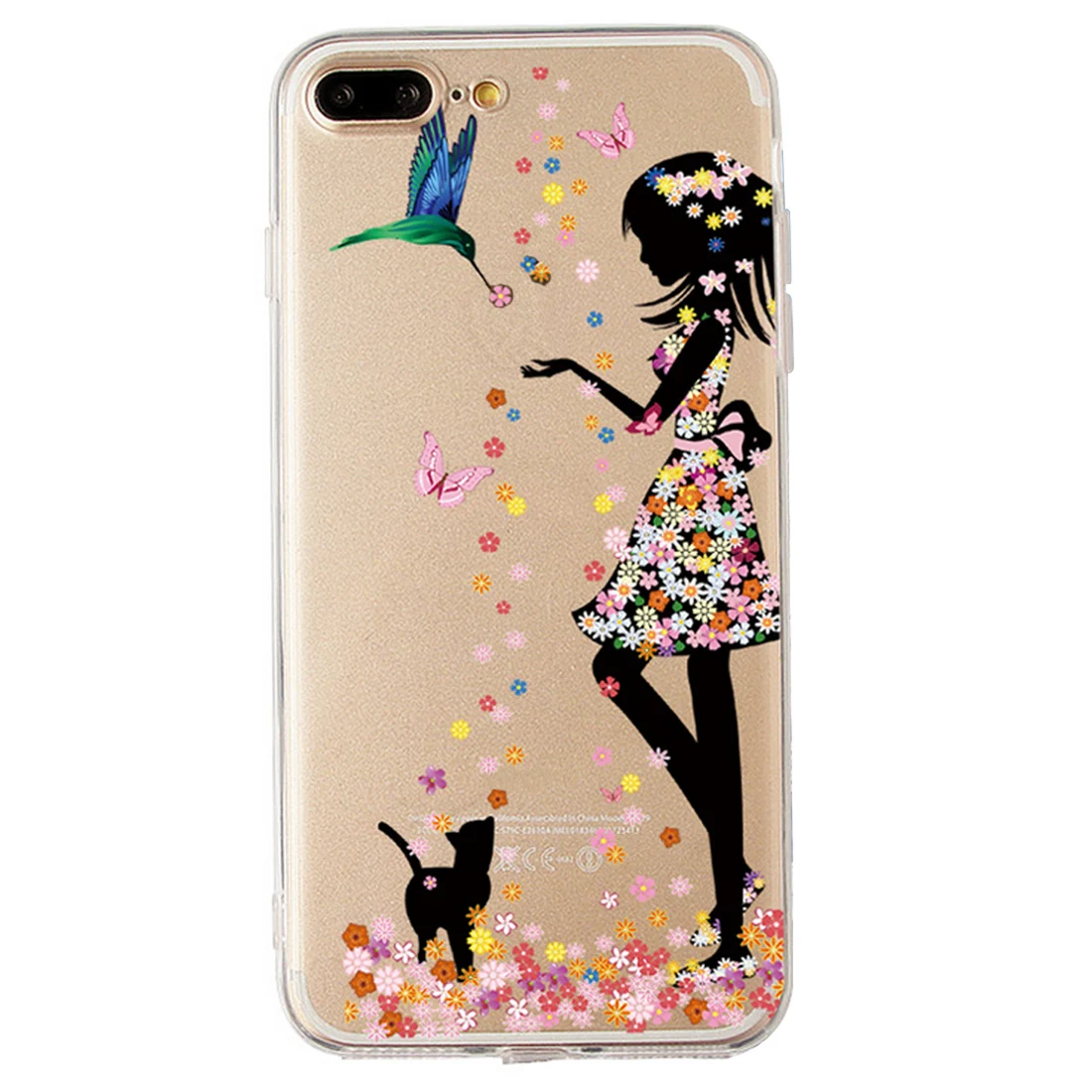 Centechia Модный чехол для мобильного телефона из ТПУ с тиснением iphone6/6 s 6splus iphone7
