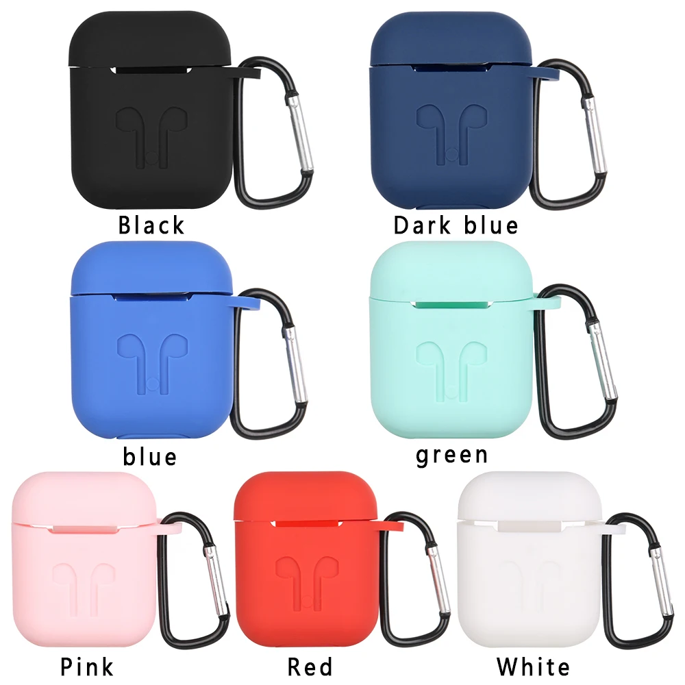 Новый универсальный силиконовый чехол для беспроводных наушников с защитой от