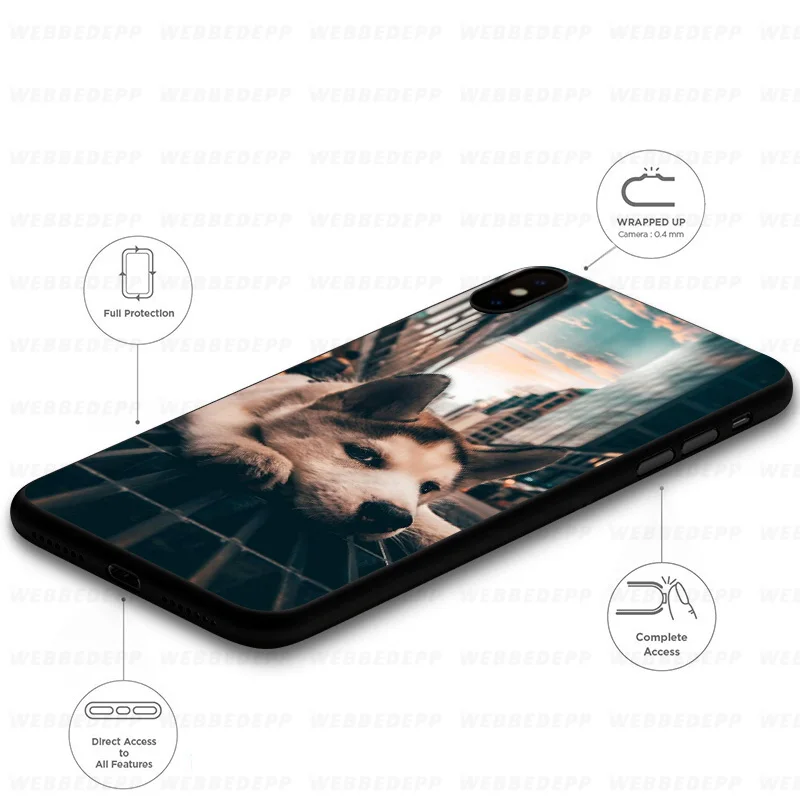 WEBBEDEPP Мягкий силиконовый чехол для iPhone 11 Pro Xr Xs Max X или 10 8 7 6 6S Plus 5 |