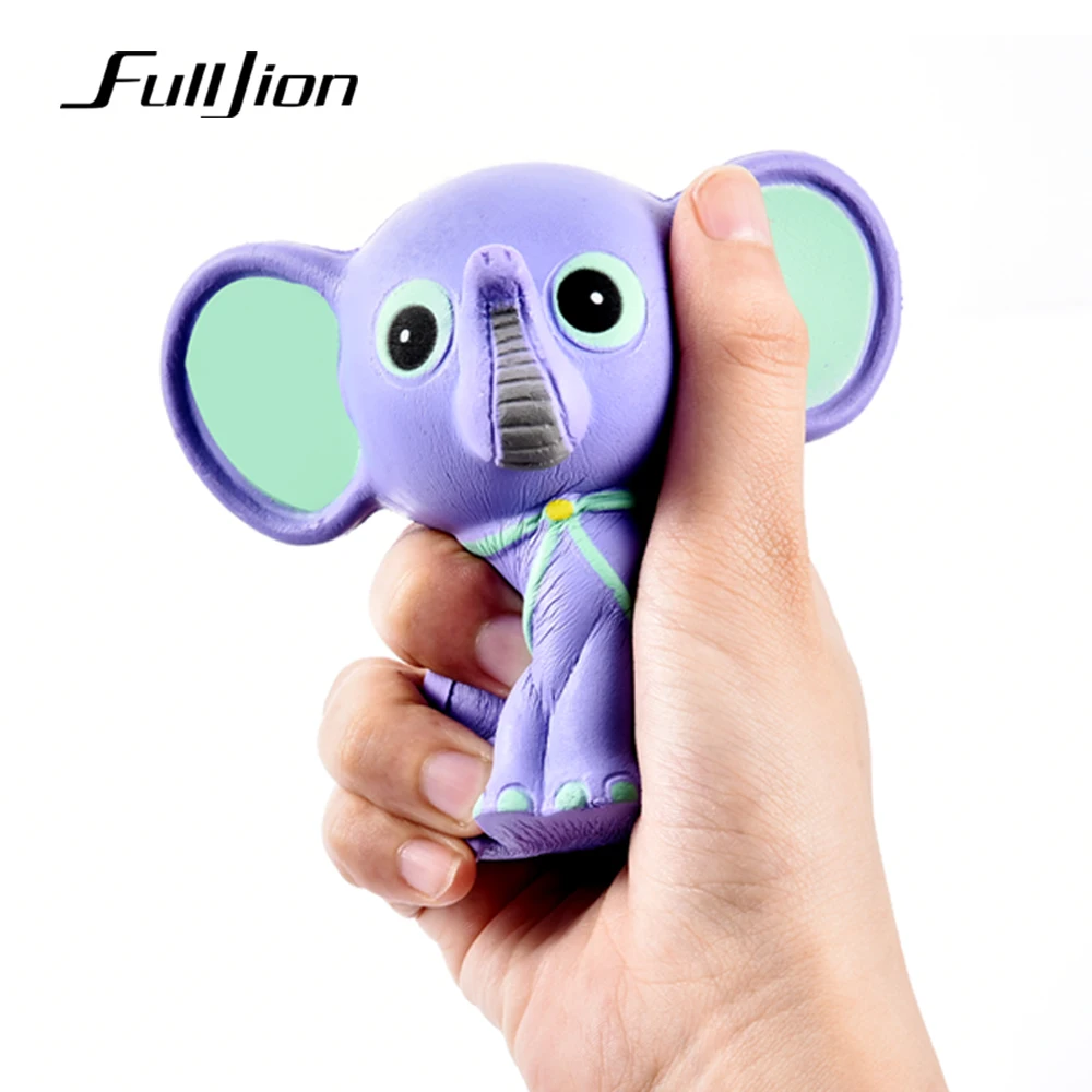 Fulljion Squishy слон Новинка кляп игрушки Squish приколы розыгрышки сюрприз весело снятие