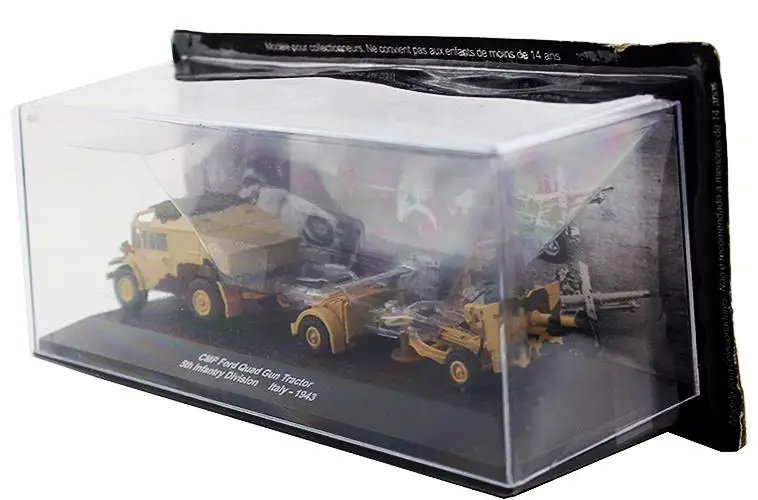 CMP Ford Quad пистолет трактор 5-й стрелковой дивизии Италия 1943 1/72 литой Танк IXO