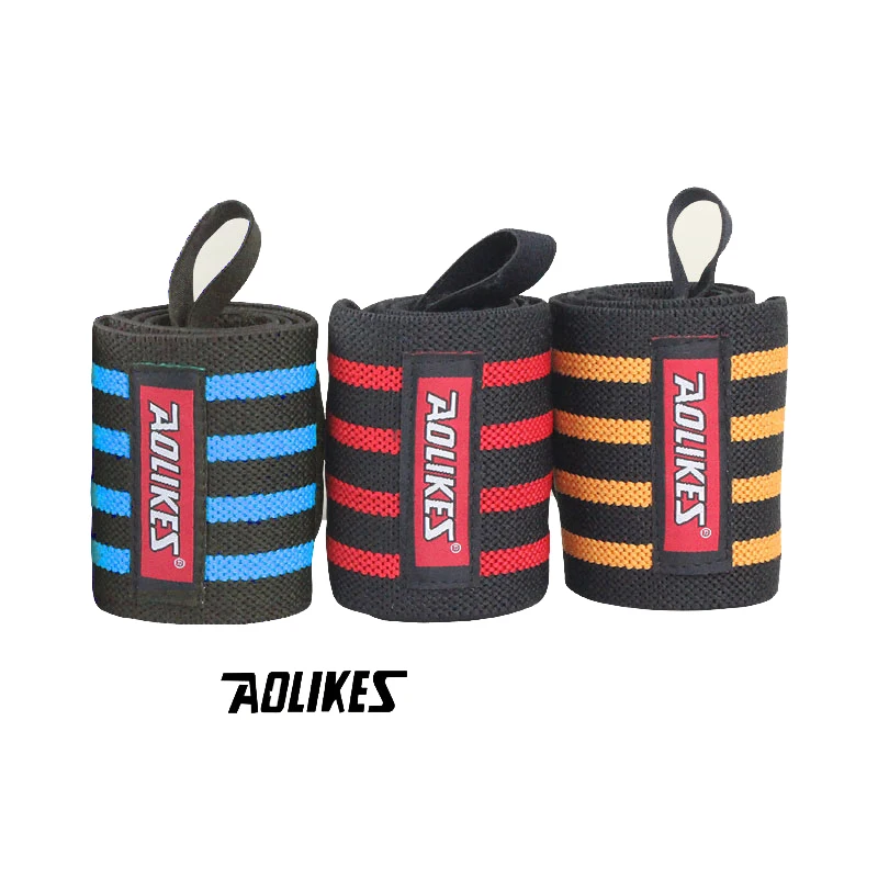 AOLIKES 1 шт. повязка на руку ремешок запястье для тяжелой атлетики повязки Powerlifting