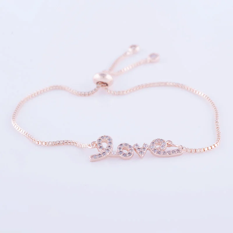 Модный Европейский и американский популярный медный браслет с инкрустированным