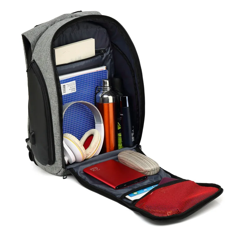 2018 New Multifunction Anti-thief Men Backpack USB Charge 15.6 Laptop Casual Fashion Waterproof Travel Bag Male Mochila | Багаж и сумки