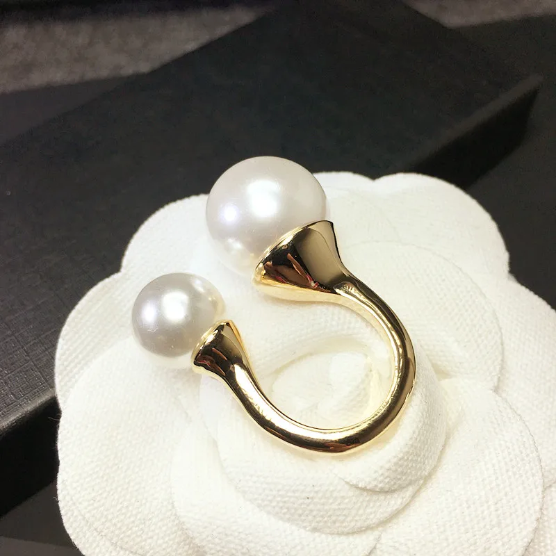 Женское кольцо с жемчугом R36|brand rings for women|rings womenring |