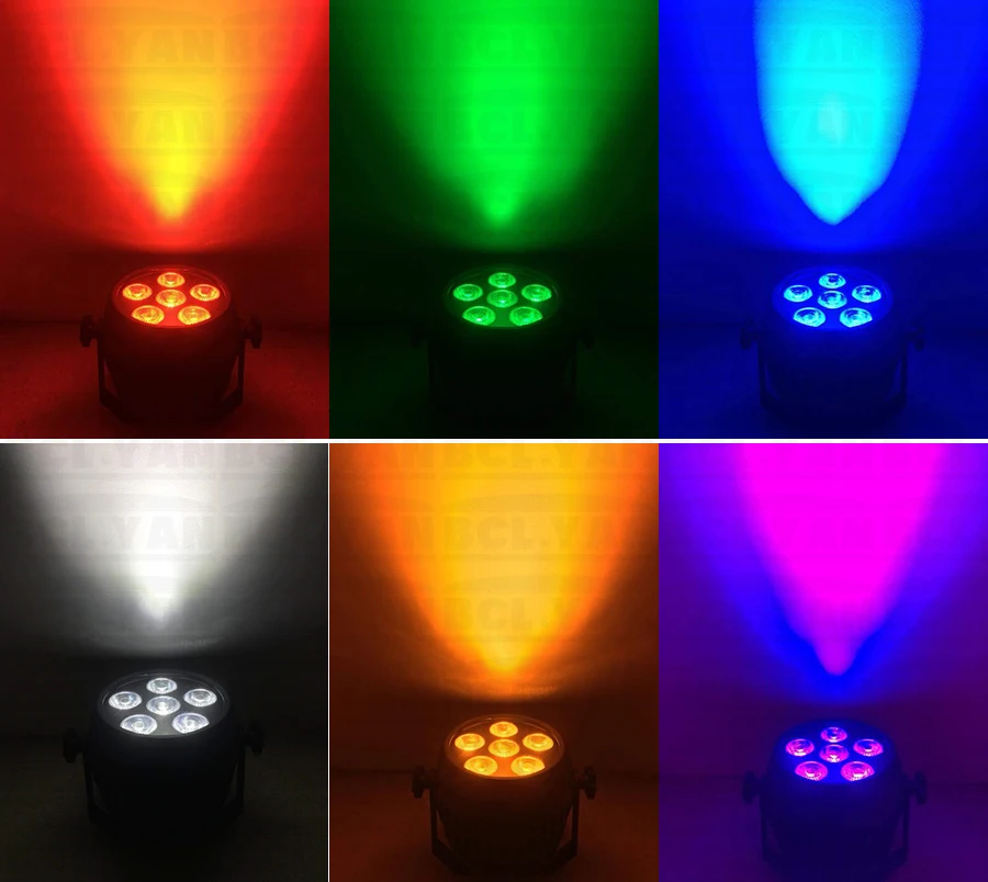 Новый водонепроницаемый RGBWA (UV) 6 в 1WiFi смарт OLED Аккумулятор беспроводной dmx par Led