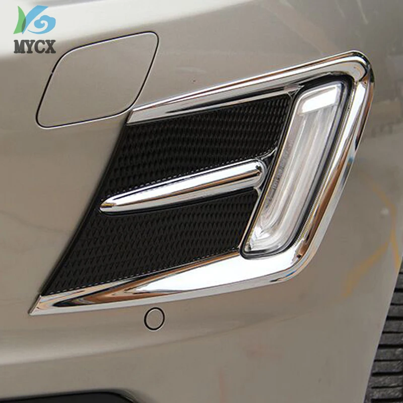 Хромированная передняя противотуманная фара декоративная накладка для Volvo XC60 XC 60
