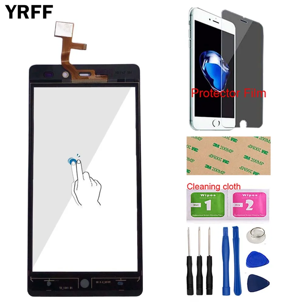 Touch Screen For BQ BQS-4526 BQS 4526 BQ-4526 Digitizer Panel Lens Sensor Front Glass Tools Protector Film | Мобильные телефоны и