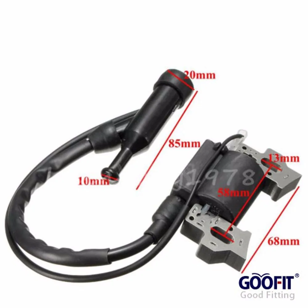 Катушка зажигания GOOFIT для Honda GX240 GX270 GX340 GX390 косилки 8hp 9hp 11hp 13hp генератор двигателя
