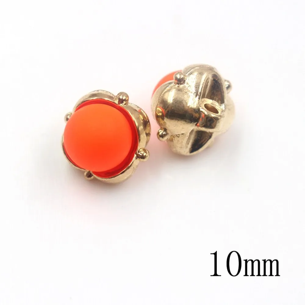 Металлическая жемчужная Кнопка 10 мм для блузки свитер украшение пальто кнопки