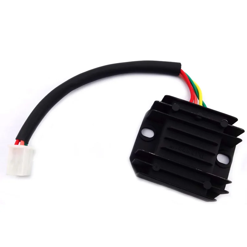 XLJOY Voltage Regulator Rectifier 12V 4 Wires For GY6 150cc 200cc 250cc Engine Chinese ATV Quad Pit Dirt Bike Moped Scooter | Автомобили и