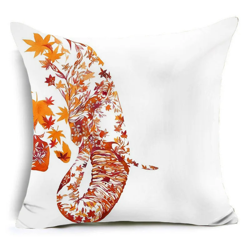 Креативная Подушка розовый Фламинго Колибри Полиэстеровая подушка крышка