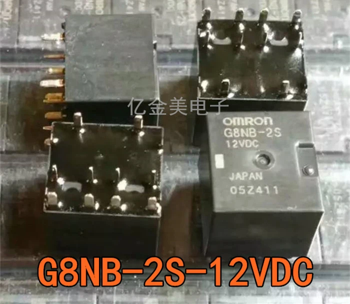 

Реле G8NB-2S-12VDC 10-контактный G8NB-2S