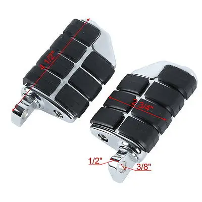 Байкерские мужские подножки с креплением для Harley Softail Sportster Dyna Glide Fat Boy Road King Honda