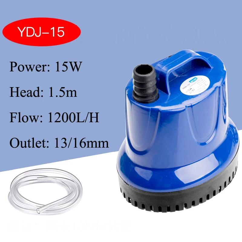 

FREE SHIPPING Ultra-quiet Mini Water Pump Energy-saving For Fountain Aquarium Waterproof Submersible Pond Garden Fish Tank