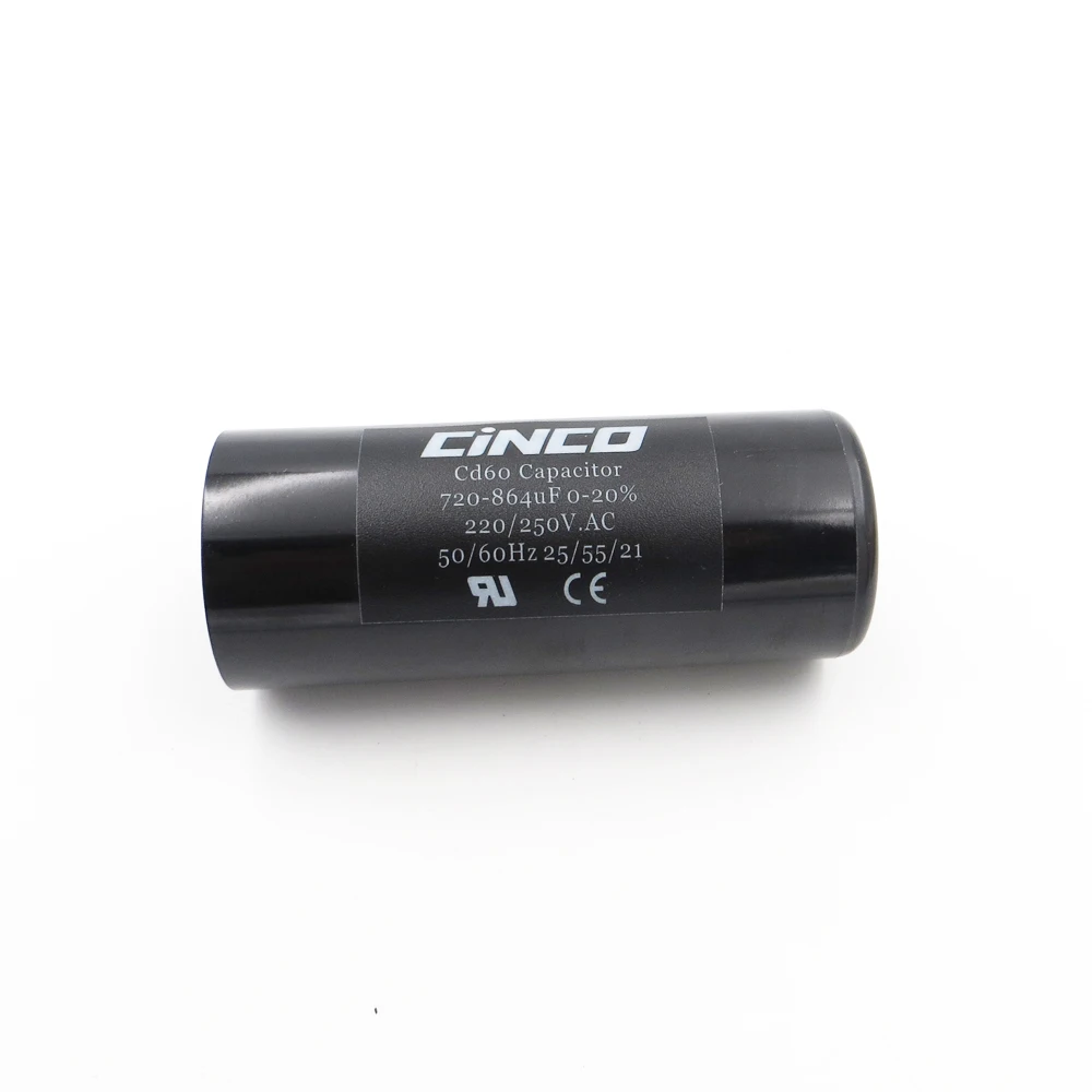 720 864 мкФ 220V 250V 275V CD60 моторный запускаемый конденсаторов на колесах Электрический