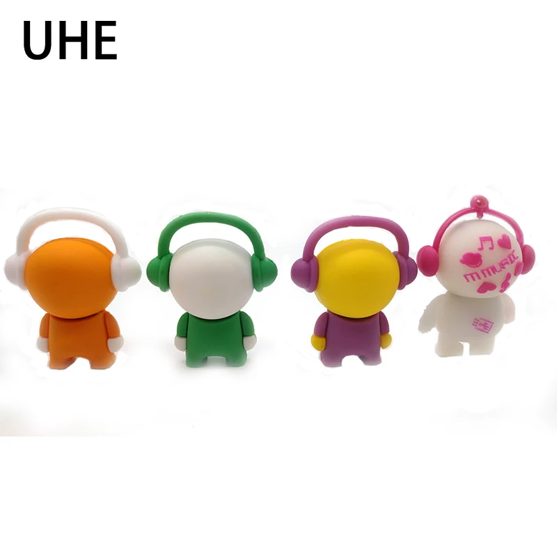 Мультяшные музыкальные игрушки usb флеш накопитель 64 ГБ 32 16 8 4 Гб мужские флешки