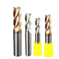 6mm vhm end mill milling cutter hrc55 uncoated 4 flute milling cutter steel parts processing