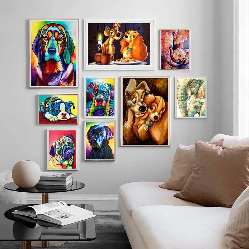 Набор для алмазной вышивки 5d FineTime мозаика сделай сам с изображением собаки