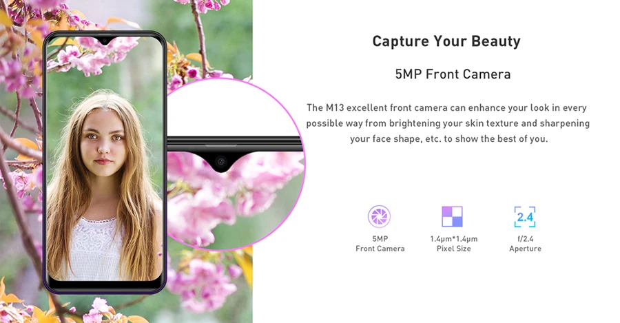 LEAGOO M13, Android 9,0, 19:9, 6,1 дюймов, 4 Гб ОЗУ, 32 Гб ПЗУ, четырехъядерный процессор MT6761, отпечаток пальца, распознавание лица, 4G, мобильный телефон с каплями воды