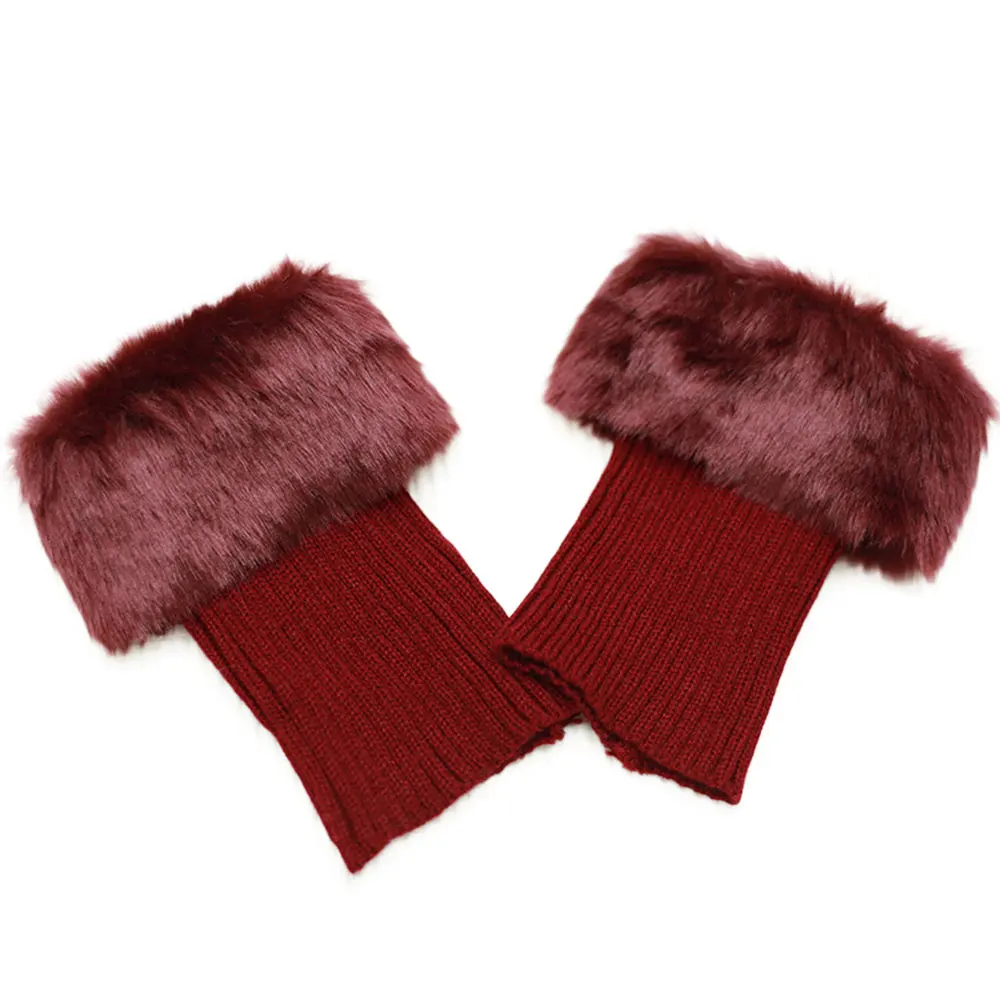 WISSTT Новый Осень Зима теплые короткие шерстяные стопы крышка лодыжки Поддержка