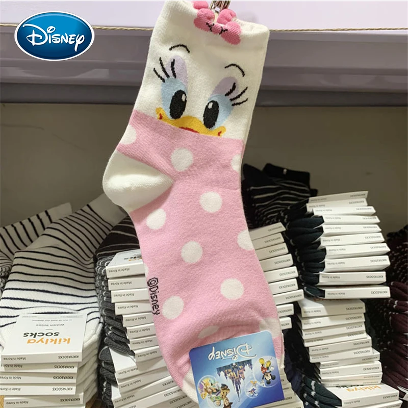 Disney Микки Минни Дональд милые хлопковые носки с картинками для мальчиков и