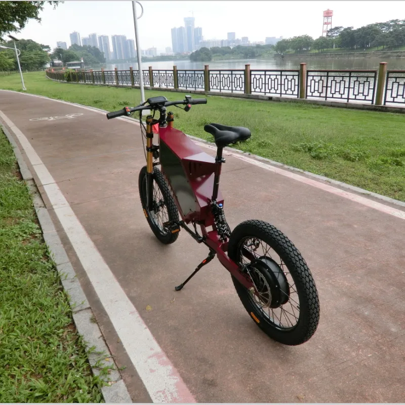 Электрический велосипед eBike 72V3000W5000W Plus с литий ионным аккумулятором 30