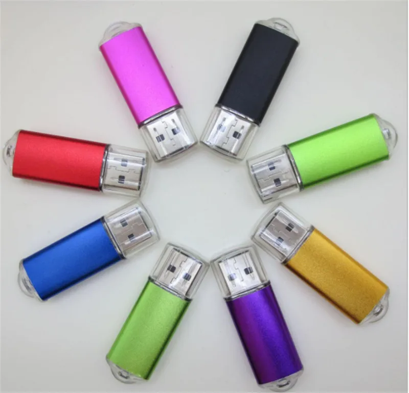 Красочный! Флеш накопитель USB 128 в металлическом корпусе 64/256/512/2 0/1 Гб|USB