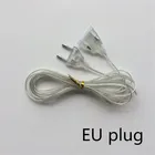 Удлинитель прозрачный с вилкой европейского стандарта, 220 В, 3 м