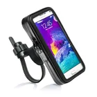 Велосипедный мотоциклетный держатель для телефона, водонепроницаемый чехол для мобильного телефона с подставкой, чехол для телефона, кронштейн для велосипеда, крепление для сенсорного экрана