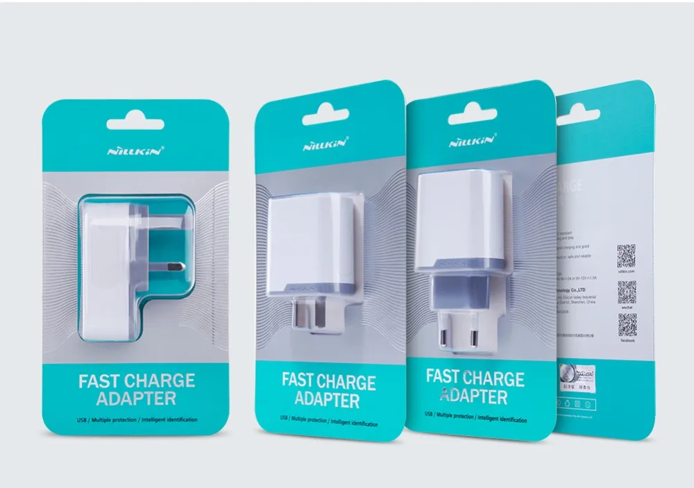 Nillkin QC3.0 адаптер Quick Charge 3 0 зарядное устройство с type C кабелем для samsung Galaxy S10 S9 Plus Xiaomi