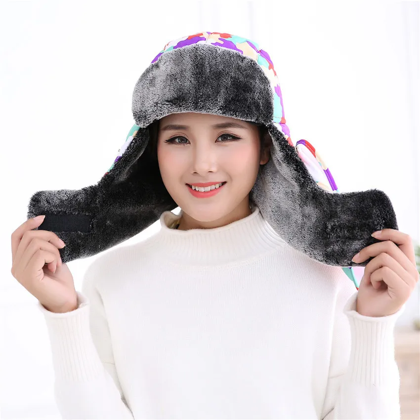 

Adult Winter Keep Warm Hat Bionic Thermal Camouflage Cap With Ear Protect Keep Warm For Ski Camping Hiking Hunting Outdoor Sport