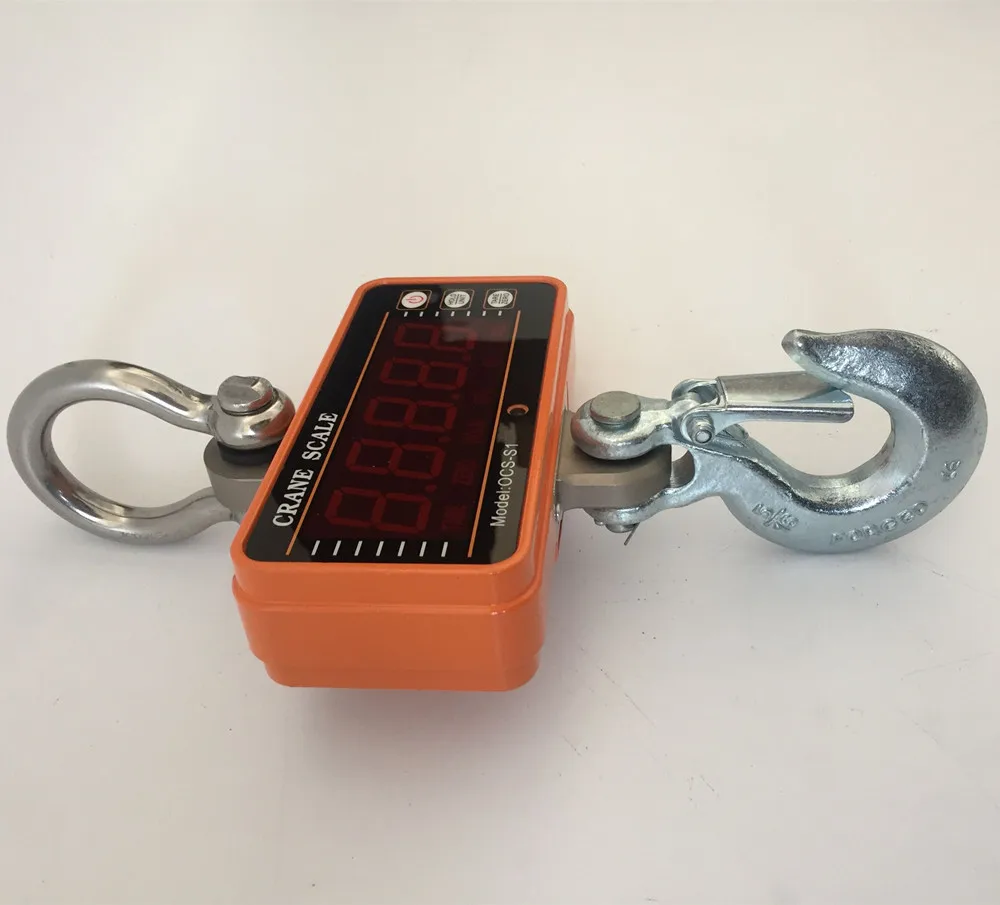 Электронные весы с высоким разрешением 500 кг цифровые подвесные крюком (OCS-S1 500) |