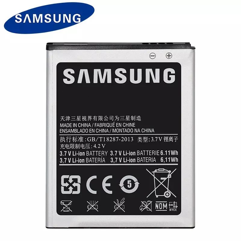 Samsung оригинальный EB-F1A2GBU 1650 мА/ч батарея для Galaxy S2 i9100 i9108 i9103 I777 i9105 i9188 i9050 Замена