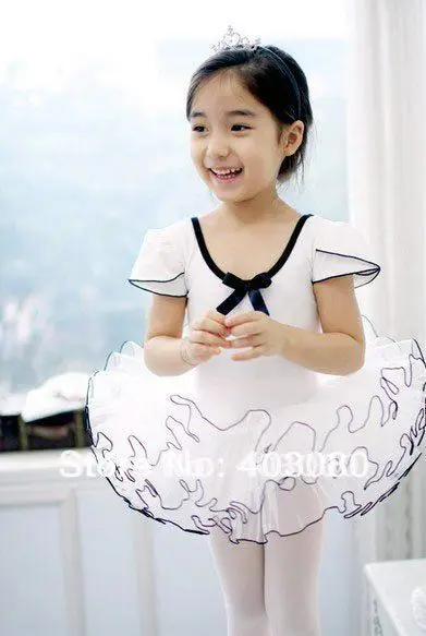 Розовая балетная юбка пачка для девочек 3 8 лет с короткими рукавами в