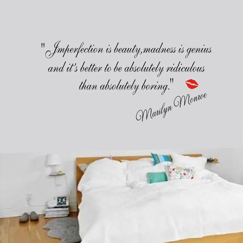 Настенные наклейки с цитатами на английском/стих слов виниловые стены/наклейки