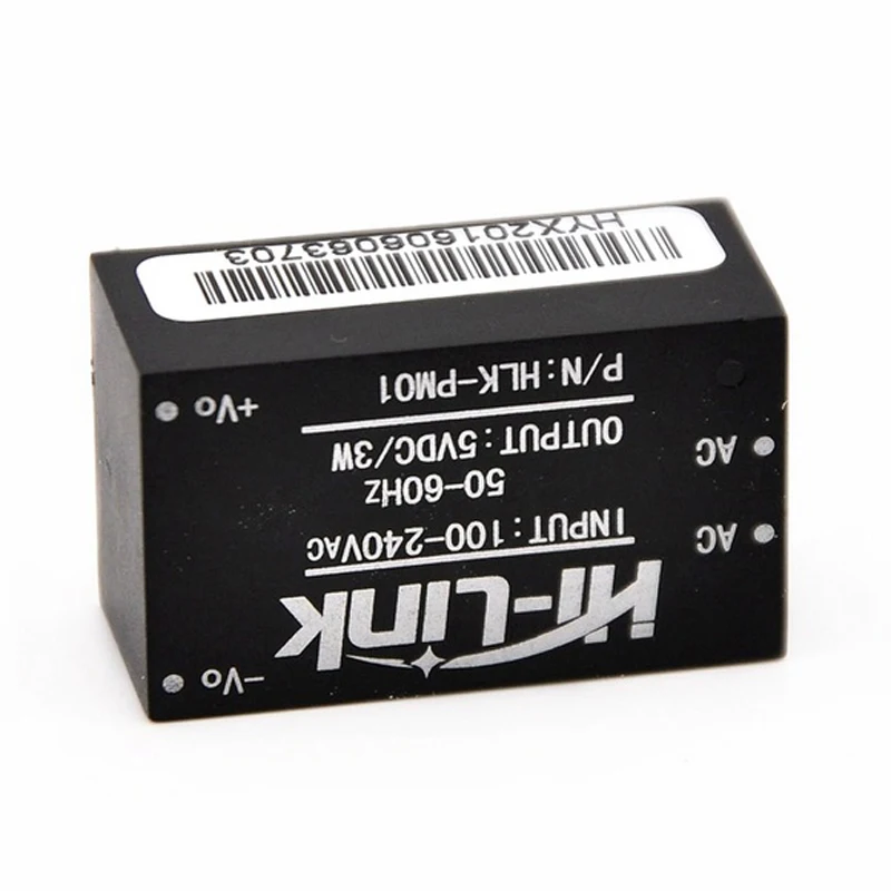 Elecrow HLK PM01 мини блок питания AC DC 220 В до 5 понижающий Умный домашний переключатель DIY