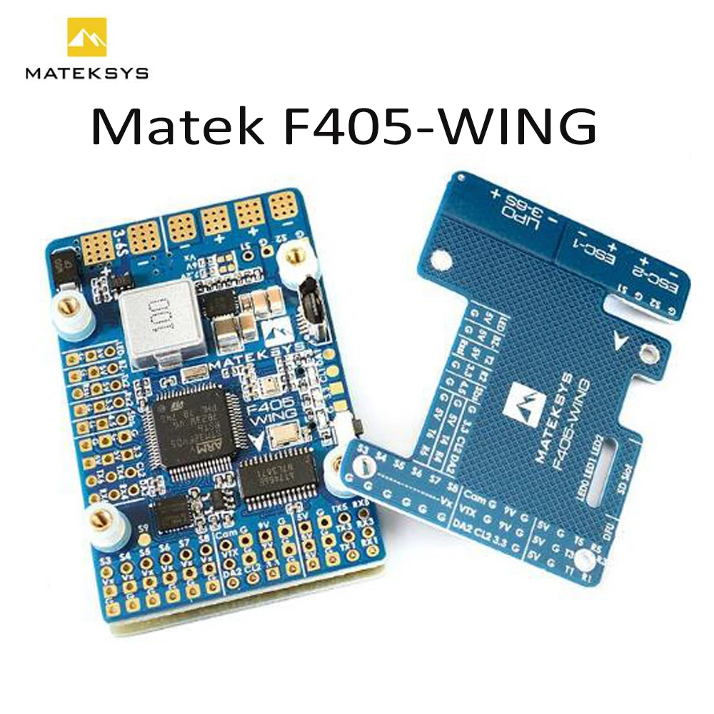 Matek MatekSys F405 WING STM32F405 контроллер управления полетом с INAVOSD MPU6000 BMP280/Поддержка Fly Wing
