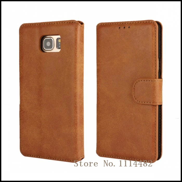 Для Samsung Galaxy Note 5 Матовый Кожаный Бумажник Stand Case Cover Мобильный Телефон Сумка |
