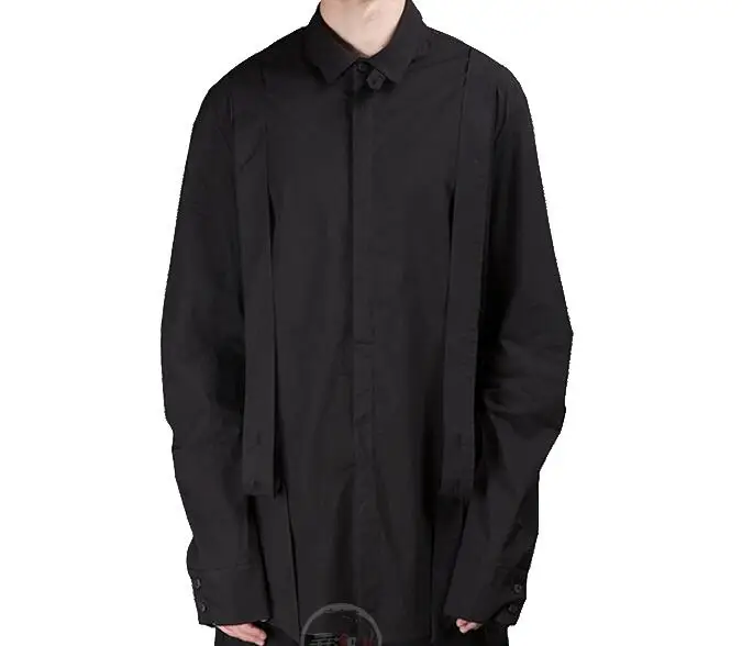 S-6XL Горячая/Весенняя Мужская Новая модная индивидуальная черная классическая