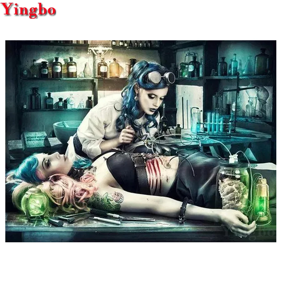 

3D Diamond embroidery Beauty doctor full drill square diamond painting accessories steentjes diy diamond mosaic crystal painting