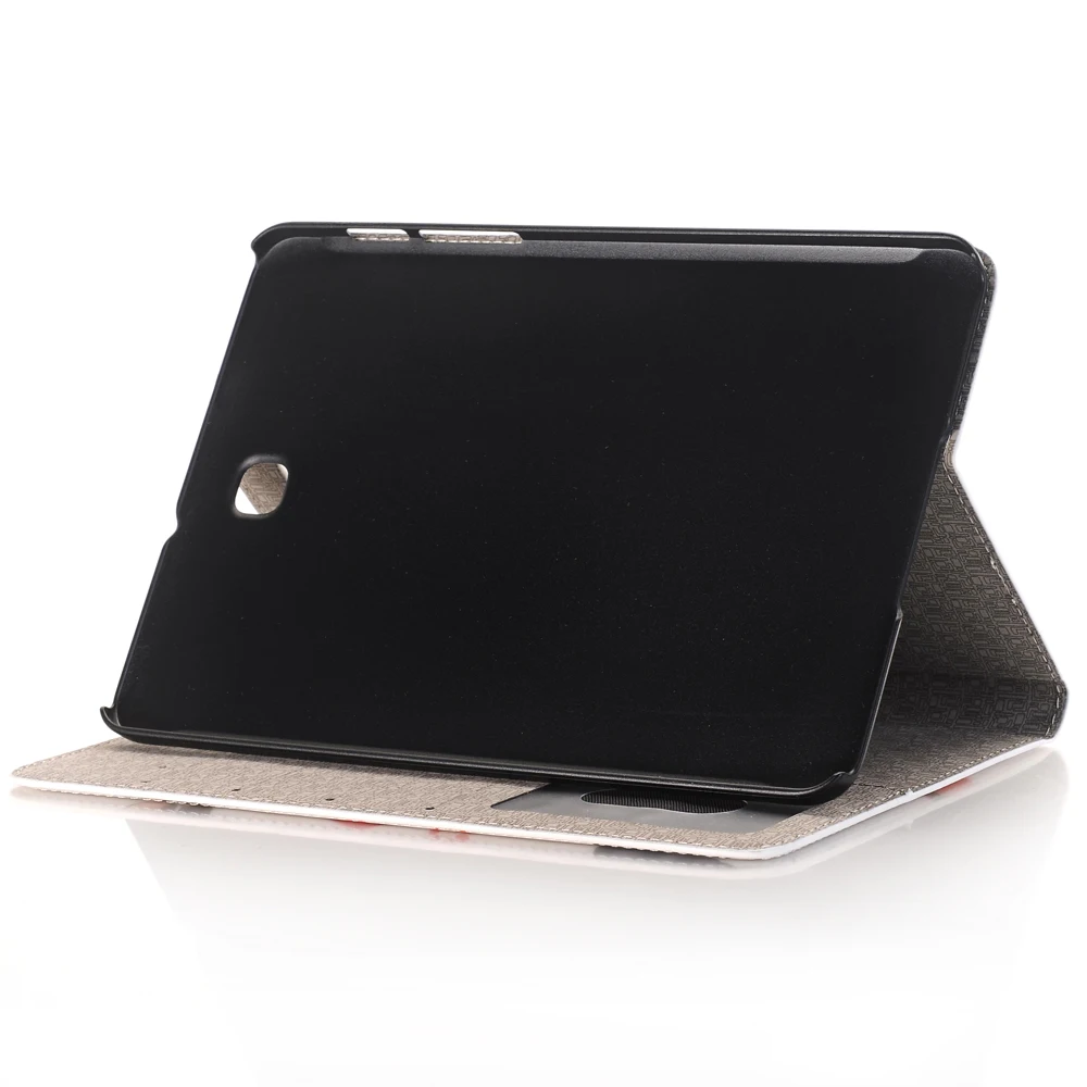 Модный окрашенный чехол-подставка из искусственной кожи для Samsung Galaxy Tab S2 8 0 T715 T710