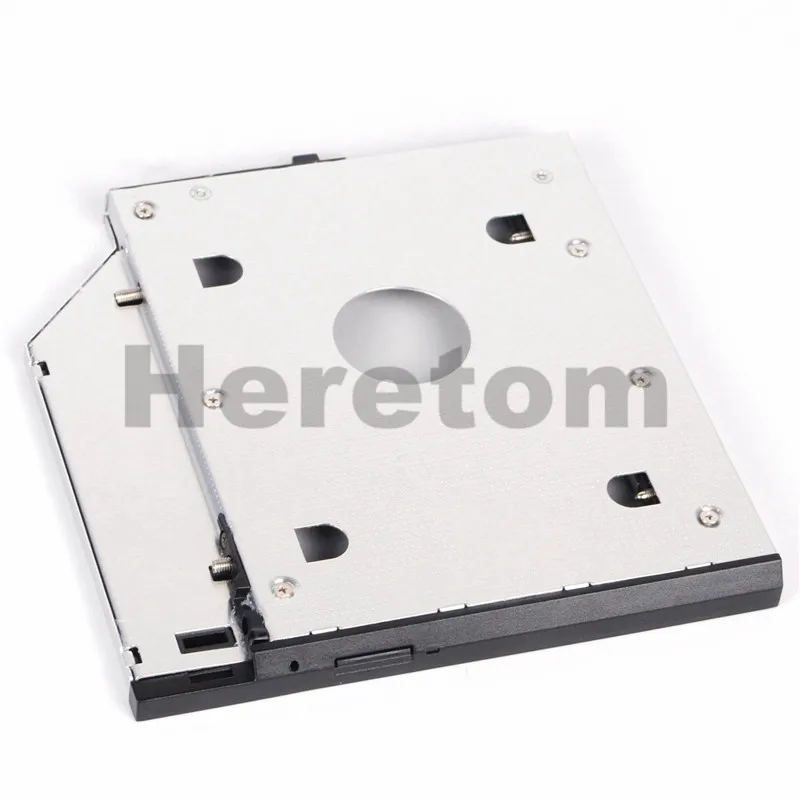 Heretom алюминиевый 2-й жесткий диск HD HDD SSD Caddy для IBM Lenovo ThinkPad T400 T400s T410 T410s T410i T410si |