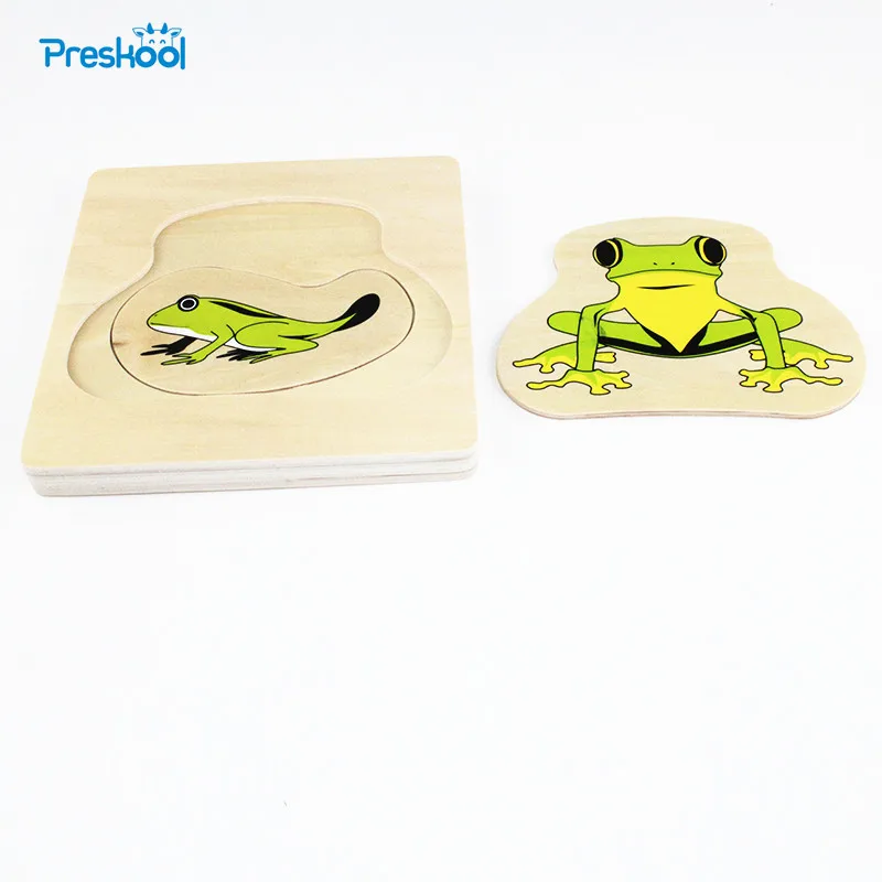 Монтессори дети детская игрушка, Пупс малыша жизненный цикл лягушки головоломки Jingsaw Дошкольное Brinquedos Juguets Монтессори дети детская игрушка, Пупс малыша жизненный цикл лягушки головоломки Jingsaw Дошкольное Brinquedos Juguets