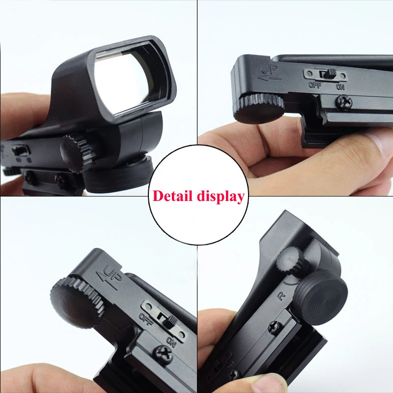 Tactical Gun Accessories Red Dot Reflex Sight Scope Hunting Optics Airsoft Rifle Shooting Riflescope Fit For 11mm/20mm Rail | Спорт и