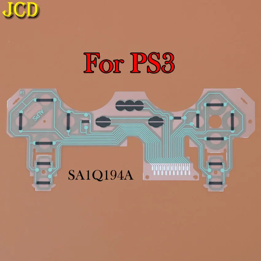 JCD 1 шт. кнопки для контроллера Dualshock 3 PS3 SA1Q160A SA1Q159A проводящая пленка клавиатура